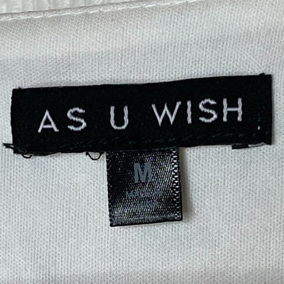 👗 AS U WISH | Flowy Pink and Navy Paisley Floral Chiffon Dress | Size M - Picture 7 of 11